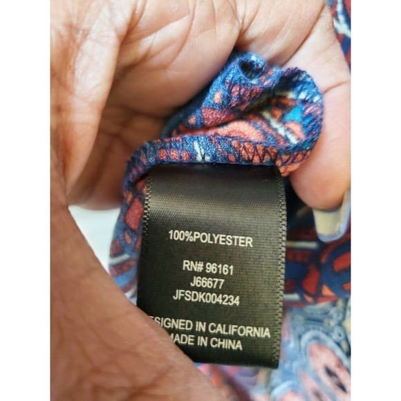 BeBop XL Mini Shift Dress Geometric Print Pullover - Picture 9 of 16